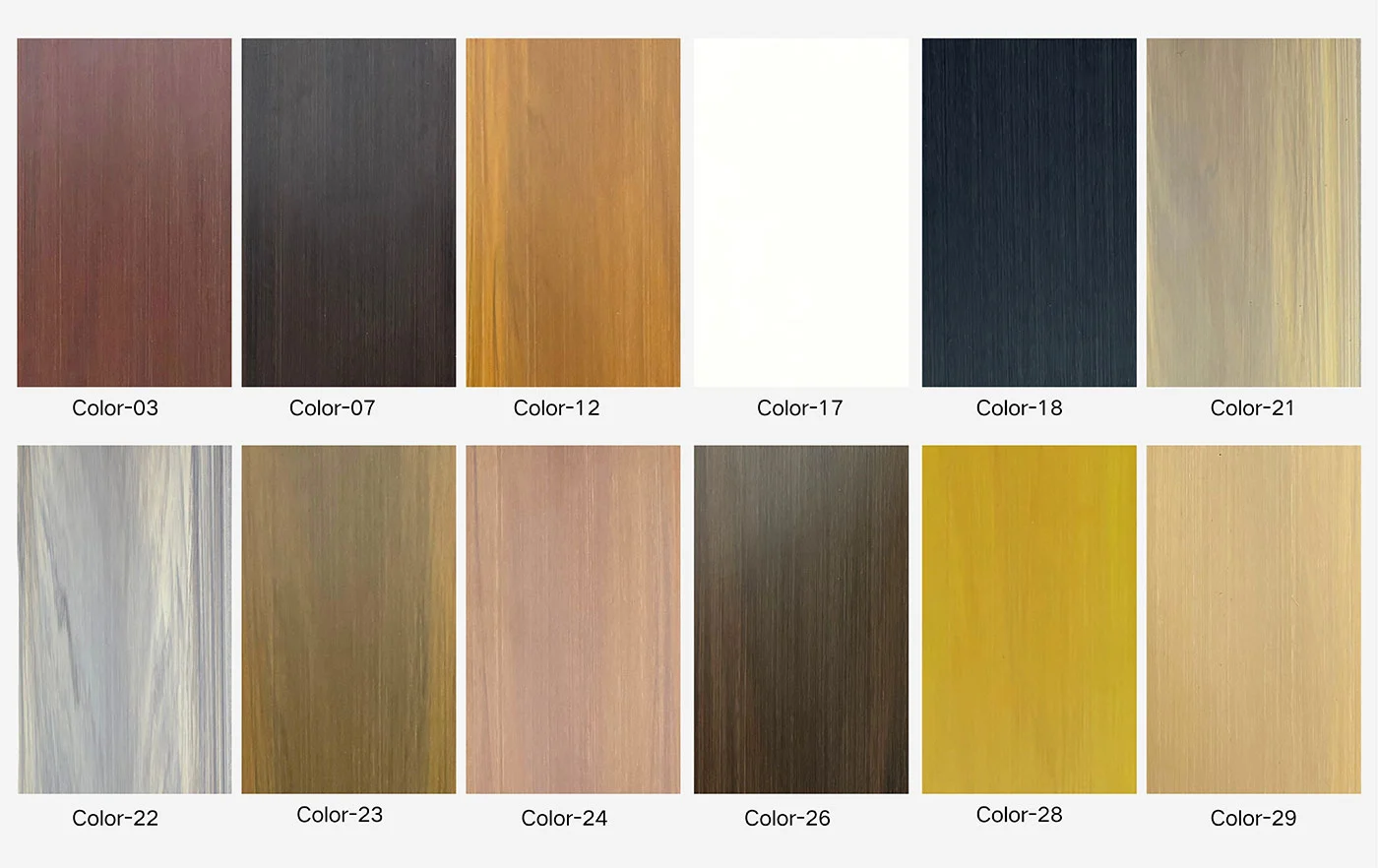 ASA Color Card