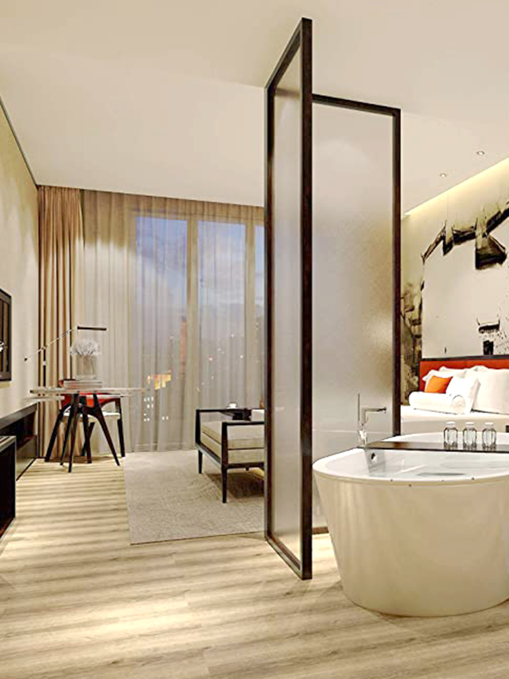 एसपीसी लॉक फ़्लोरिंग बहुउद्देश्यीय अनुप्रयोग